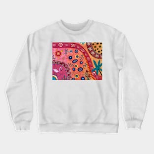 Flamingo Beach Crewneck Sweatshirt